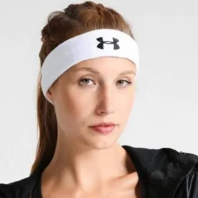 Повязка на голову UA Performance Headband Білий (1276990-100) - 2 - Robinzon.ua