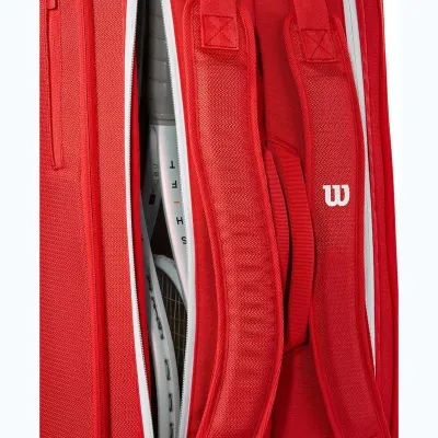 Чохол Wilson SUPER TOUR WILSON RED 9PK 2025 Червоний 76 x 28 x 50 (WR8036701001) - 6 - Robinzon.ua