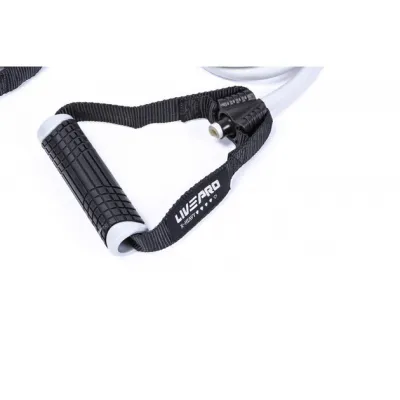 Эспандер трубчатый LivePro TONING TUBE PRO черный, серый 6х13х1200мм LP8405-XH - 4 - Robinzon.ua