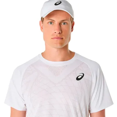 Чоловіча Футболка Asics MATCH ACTIBREEZE SS TOP Білий XL (2041A320-100 XL) - 3 - Robinzon.ua