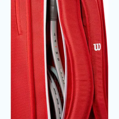 Чохол Wilson SUPER TOUR WILSON RED 6PK 2025 Червоний 76 x 21 x 50 (WR8036801001) - 6 - Robinzon.ua