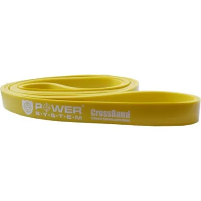 Эспандер петля (резинка для фитнеса и кроссфита) Power System PS-4051 CrossFit Level 1 Yellow (опира 4-25 кг) - 3 - Robinzon.ua