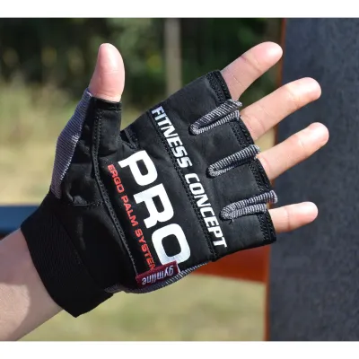Перчатки для фитнеса и тяжелой атлетики Power System PS-2300 Fitness Grey/Black M - 2 - Robinzon.ua