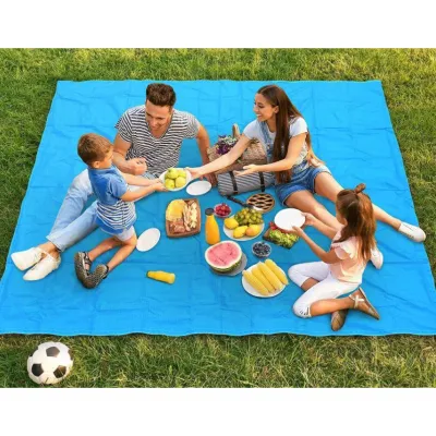 Великий кемпінговий, пляжний килимок Retoo 240х200 см ЧОРНИЙ - 2 Великий кемпінговий, пляжний килимок Retoo 240х200 см ЧОРНИЙ - 2 - Robinzon.ua