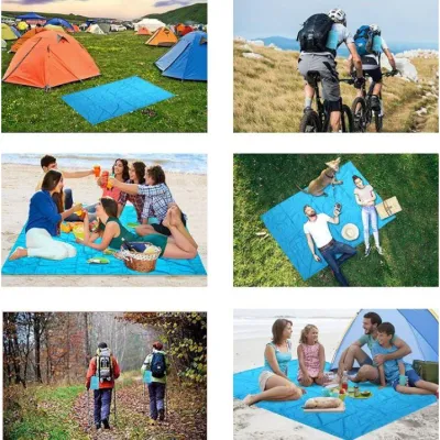 Великий кемпінговий, пляжний килимок Retoo 240х200 см ЧОРНИЙ - 3 Великий кемпінговий, пляжний килимок Retoo 240х200 см ЧОРНИЙ - 3 - Robinzon.ua