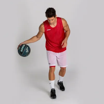 Спортивная мужская майка Joma ARO Белый Красный 2XL-3XL (100050.600 2XL-3XL) - 5 Спортивная мужская майка Joma ARO Белый Красный 2XL-3XL (100050.600 2XL-3XL) - 5 - Robinzon.ua