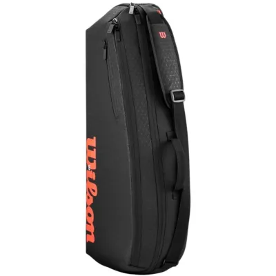 Чохол тенісний Wilson CLASH V3 3PK RACQUET BAG BLACK/INFRARED WR8038001001 - 3 - Robinzon.ua