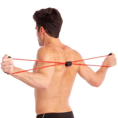 Еспандер EasyFit вісімка трубчастий помаранчевий - 1 - Robinzon.ua