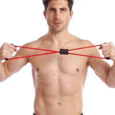 Еспандер EasyFit вісімка трубчастий помаранчевий - 3 - Robinzon.ua