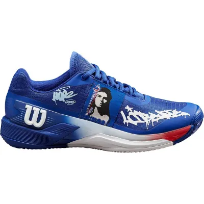 Мужские кроссовки для тенниса Wilson RUSH PRO 4.0 HOPE1393_PAR Синий 40,5 (WRS331510 40,5) - 4 - Robinzon.ua