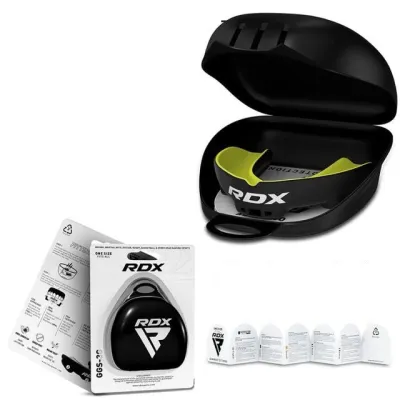 Капа RDX 3w доросла (вік 12+) Black/Green - 2 Капа RDX 3w доросла (вік 12+) Black/Green - 2 - Robinzon.ua