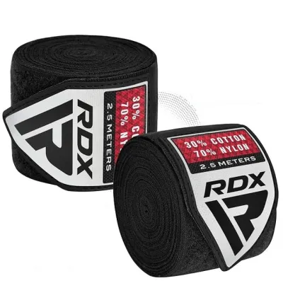 Бинти для боксу RDX Hand Wraps Black (2.5м.) - 2 - Robinzon.ua