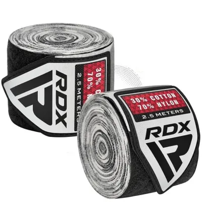 Бинти для боксу RDX Hand Wraps CAMO Grey (2.5м.) - 1 - Robinzon.ua