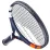 Ракетка для тенниса Babolat BOOST DRIVE navy/orange no cover  Gr2 121263-100 - 3 - Robinzon.ua