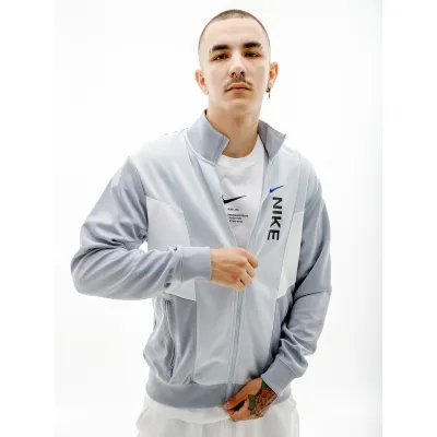 Чоловіча Куртка Nike M NSW HYBRID PK TRACKTOP Сірий  M (7dFB1626-043 M) - 3 - Robinzon.ua