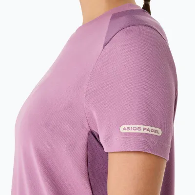 Женская Футболка Asics  PADEL COURT SS TOP Фиолетовый S (2042A380-500 S) - 5 - Robinzon.ua