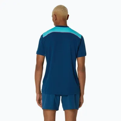 Чоловіча Футболка Asics PADEL COURT SS TOP Синій M (2041A349-401 M) - 1 - Robinzon.ua