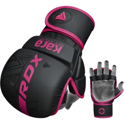 Перчатки для ММА F6 MATTE PINK PLUS-M/L (капа в комплекте) - 3 - Robinzon.ua