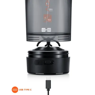 Шейкер спортивний електричний&nbsp;VOLTRX&nbsp;Gallium 600 мл.&nbsp;Tritan Orange - 6 - Robinzon.ua