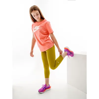 Жіночі Легінси Nike W NK ONE DF HR CROP TGHT Хакі  L (7dDM7276-390 L) - 3 - Robinzon.ua