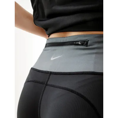 Женские Леггинсы Nike W NK DF FST MR 7/8 TGHT SNL NV  Черный XS (7dDX0950-010 XS) - 1 - Robinzon.ua