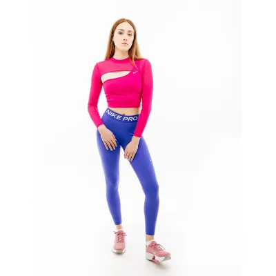 Женские Леггинсы Nike DF MR TIGHT NVT Голубой M (7dFB5687-413 M) - 4 - Robinzon.ua
