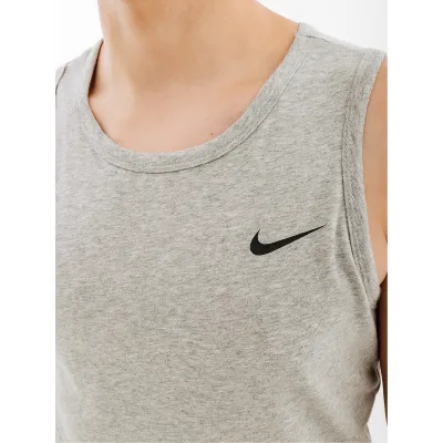 Мужская Майка Nike M NK DF TANK DFC SOLID  Серый S (7dAR6069-063 S) - 3 - Robinzon.ua