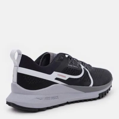 Мужские Кроссовки Nike React Pegasus Trail 4 Черный 25.5 см 40.5 (DJ6158-001) - 3 - Robinzon.ua