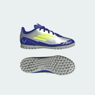 Дитячі Сороконіжки Adidas F50 CLUB TF J MESSI Cріблястий 37.5 (IH0923 37.5) - 2 - Robinzon.ua