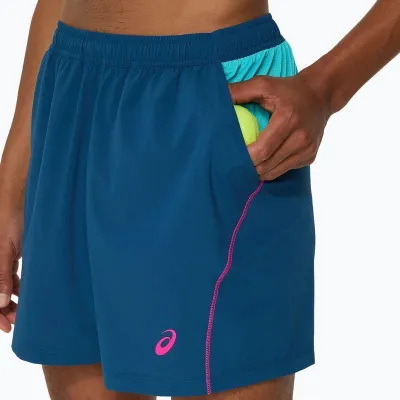 Мужские Шорты Asics PADEL COURT 7IN SHORT Синий M (2041A350-401 M) - 4 - Robinzon.ua