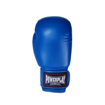 Боксерские перчатки PowerPlay 3004 Синие 10 унций - 1 Боксерские перчатки PowerPlay 3004 Синие 10 унций - 1 - Robinzon.ua