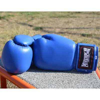 Боксерские перчатки PowerPlay 3004 Синие 10 унций - 6 Боксерские перчатки PowerPlay 3004 Синие 10 унций - 6 - Robinzon.ua