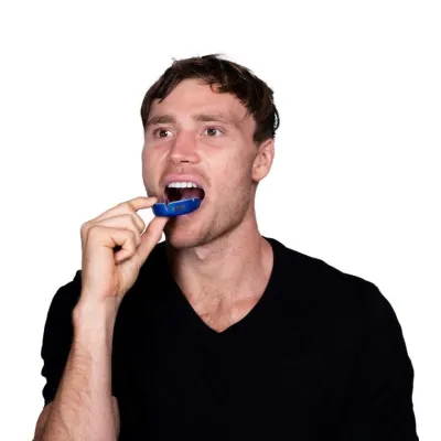 Капа OPRO Gold доросла (вік 11+) Blue/Pearl (art.102504002) - 3 Капа OPRO Gold доросла (вік 11+) Blue/Pearl (art.102504002) - 3 - Robinzon.ua