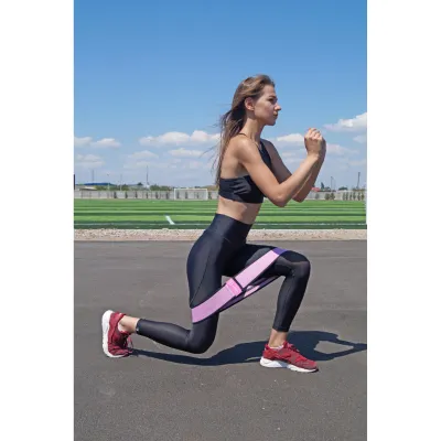 Тканая резинка для фитнеса и спорта PowerPlay 4111 Hip Band M Medium Розовая (d_76cm) - 4 Тканая резинка для фитнеса и спорта PowerPlay 4111 Hip Band M Medium Розовая (d_76cm) - 4 - Robinzon.ua