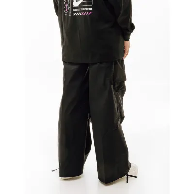 Женские Брюки Nike W WVN OS PANT HR SW Черный S (7dFV4969-010 S) - 1 - Robinzon.ua