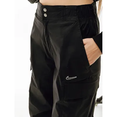 Женские Брюки Nike W WVN OS PANT HR SW Черный XS (7dFV4969-010 XS) - 2 - Robinzon.ua