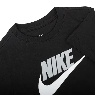 Детская Футболка Nike B NSW TEE FUTURA ICON TD Черный S (AR5252-013 S) - 2 - Robinzon.ua