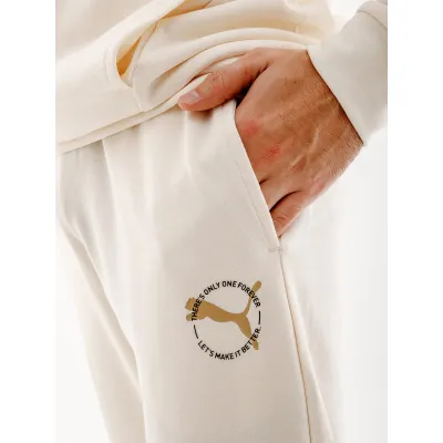 Мужские Брюки PUMA BETTER SPORTSWEAR Sweatpants Бежевый L (7d67606599 L) - 2 - Robinzon.ua