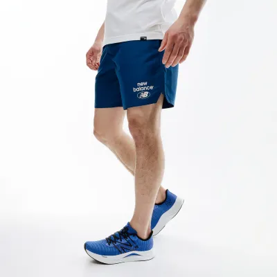 Чоловічі Шорти New Balance Essentials Reimagined Woven Синій M (MS31519ATE) - 1 - Robinzon.ua