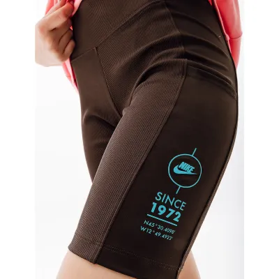Жіночі Шорти Nike W NSW TIGHT SHORT RIB SU Коричневий S (7dFJ4876-220 S) - 2 Жіночі Шорти Nike W NSW TIGHT SHORT RIB SU Коричневий S (7dFJ4876-220 S) - 2 - Robinzon.ua