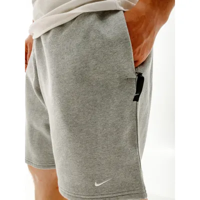 Мужские Шорты Nike U NRG SOLO SWOOSH FLC SHORT  Серый XL (7dDV3055-063 XL) - 2 - Robinzon.ua