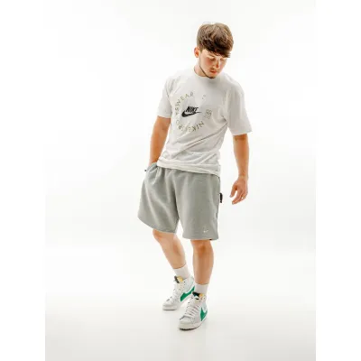 Мужские Шорты Nike U NRG SOLO SWOOSH FLC SHORT  Серый XL (7dDV3055-063 XL) - 3 - Robinzon.ua