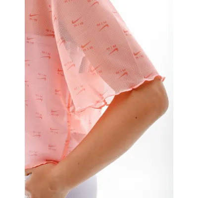 Женская Футболка Nike W NSW AIR AOP MESH SS CROP TOP  Розовый S (7dDV8245-611 S) - 2 - Robinzon.ua