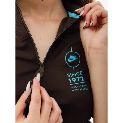 Женская Футболка Nike W NSW TOP SS RIB SU  Бордовый S (7dFJ5253-220 S) - 2 - Robinzon.ua