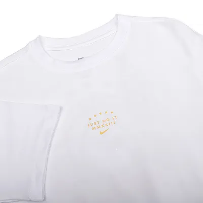 Женская Футболка Nike W NSW TEE SS BF SISTERHOOD Белый M (DX7940-100) - 1 - Robinzon.ua