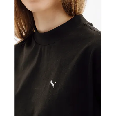 Жіноча Футболка Puma YONA SUNP Mock Neck Tee Чорний S (7d53797701 S) - 2 Жіноча Футболка Puma YONA SUNP Mock Neck Tee Чорний S (7d53797701 S) - 2 - Robinzon.ua