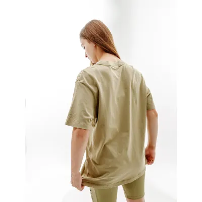 Женская Футболка Nike W NSW TEE BF PRNT SU  Хаки M (7dFD4235-276 M) - 1 - Robinzon.ua