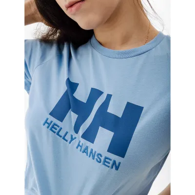 Жіноча Футболка HELLY HANSEN W HH LOGO T-SHIRT Блакитний XS (7d34112-627 XS) - 1 - Robinzon.ua