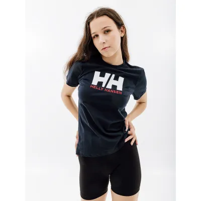 Женская Футболка HELLY HANSEN W HH LOGO T-SHIRT Синий M (7d34112-598 M) - 2 - Robinzon.ua