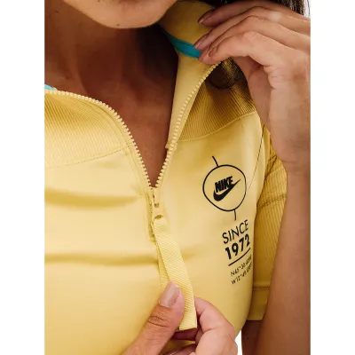 Жіноча Футболка Nike W NSW TOP SS RIB SU Жовтий  L (7dFJ5253-700 L) - 1 - Robinzon.ua